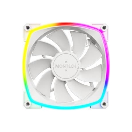 Montech CASE FAN 120MM/RX120 PWM WHITE 3 IN 1 MONTECH