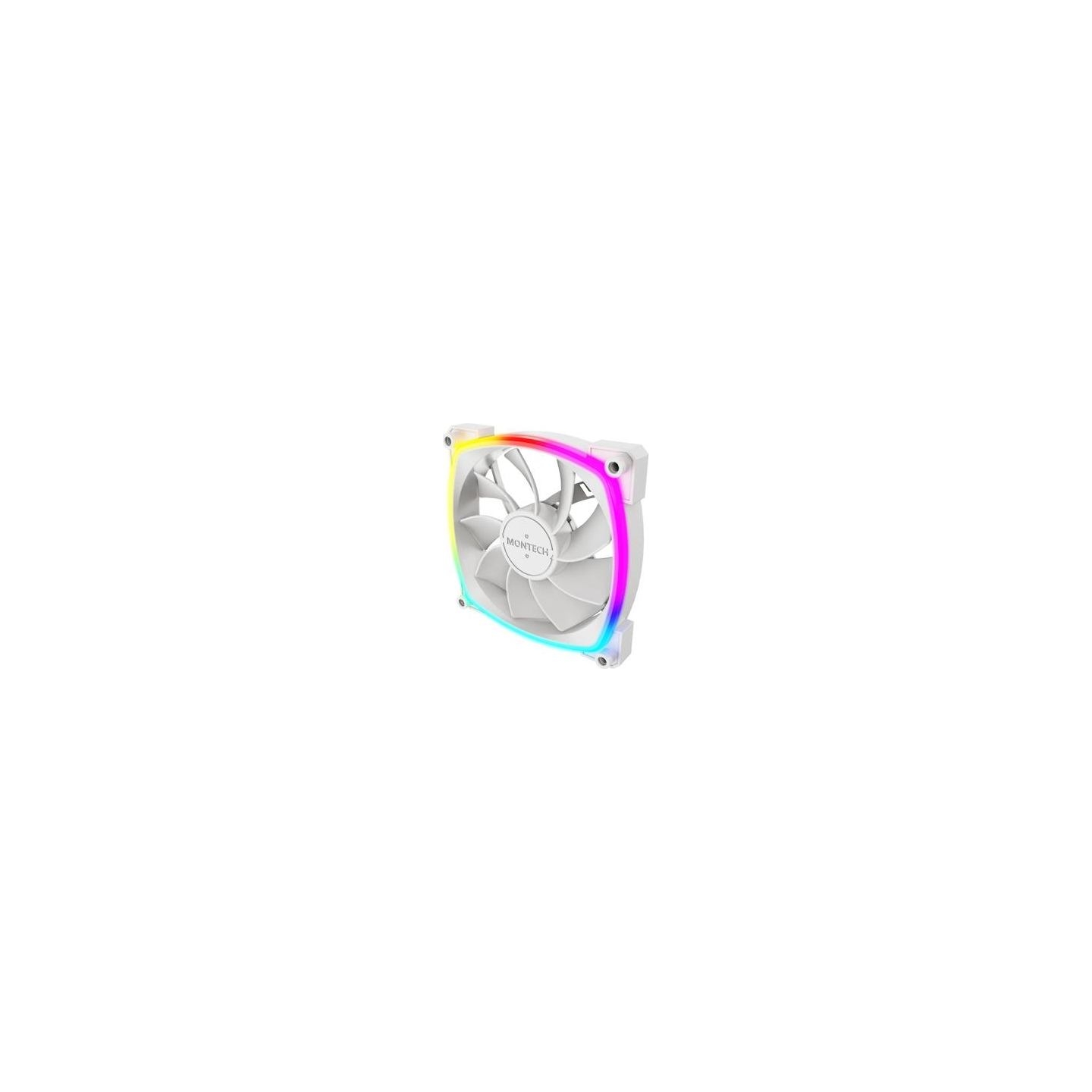 Montech CASE FAN 120MM/RX120 PWM WHITE 3 IN 1 MONTECH