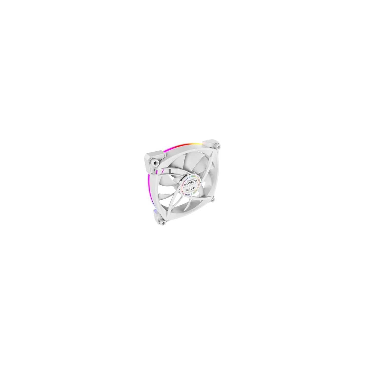 Montech CASE FAN 120MM/RX120 PWM WHITE MONTECH