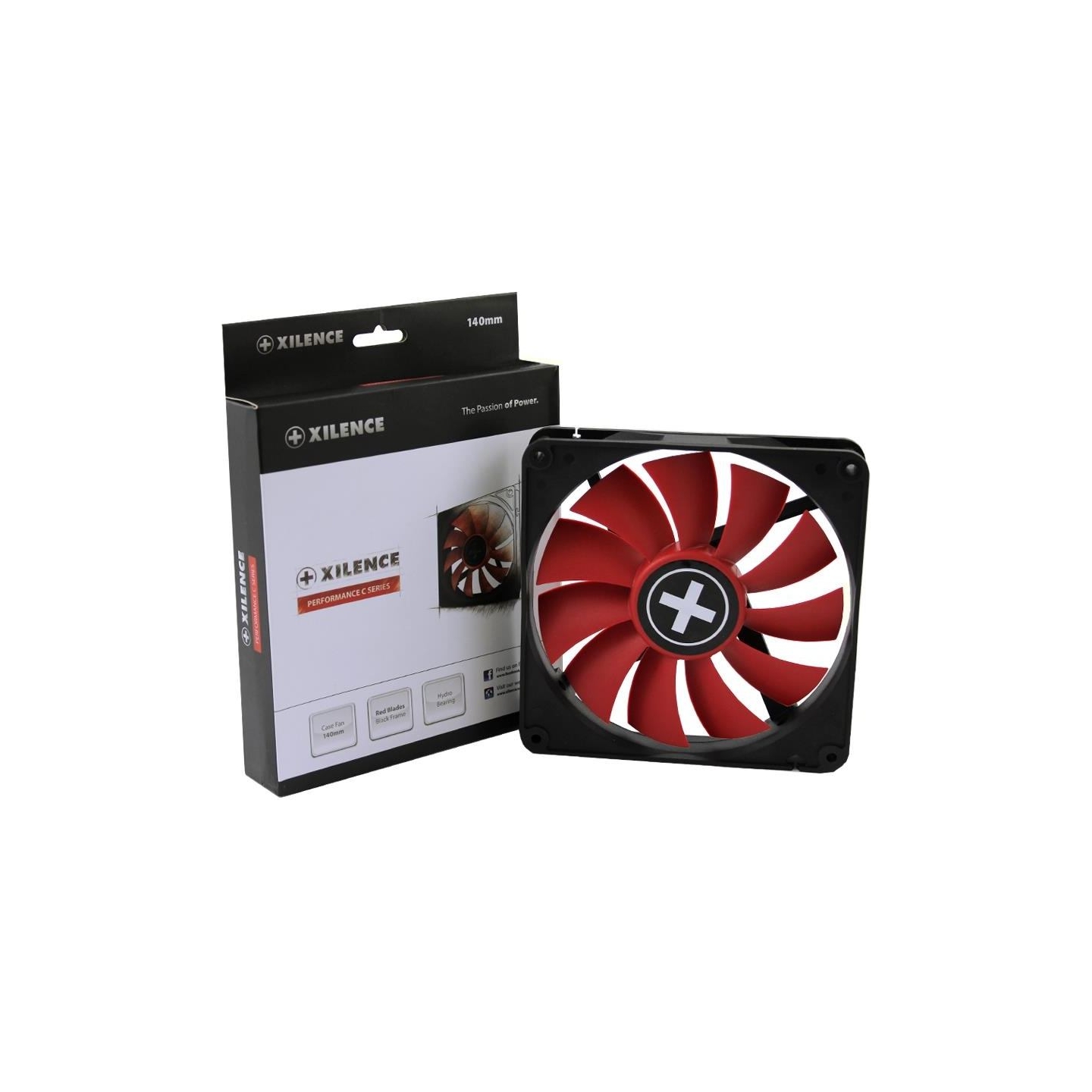 Xilence CASE FAN 140MM BIG4PIN/12V XF050 XILENCE