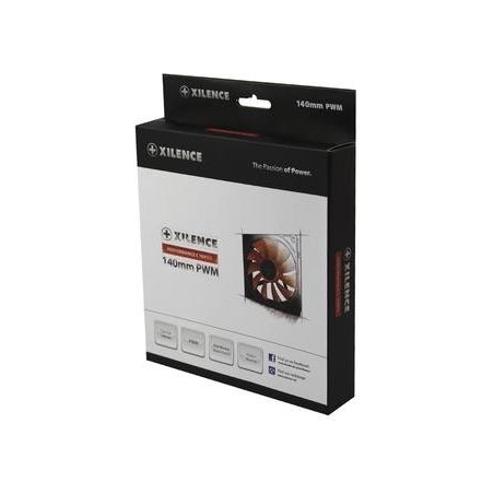 Xilence CASE FAN 140MM PWM 4P/12V XF051 XILENCE