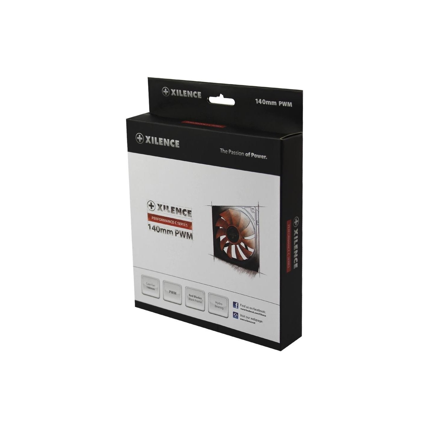 Xilence CASE FAN 140MM PWM 4P/12V XF051 XILENCE