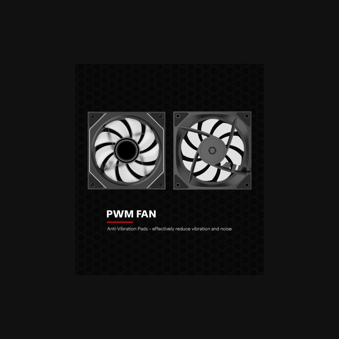 Xilence CASE FAN 120MM XPF120U.ARGB/12V XF076 XILENCE