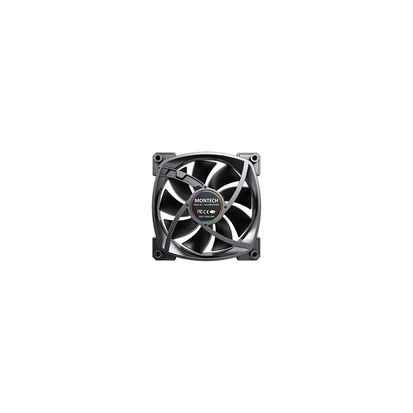 Montech CASE FAN 120MM/AX120 PWM BLACK MONTECH