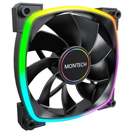 Montech CASE FAN 140MM/RX140 PWM BLACK MONTECH