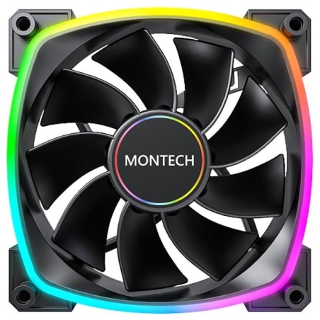 Montech CASE FAN 140MM/RX140 PWM BLACK MONTECH