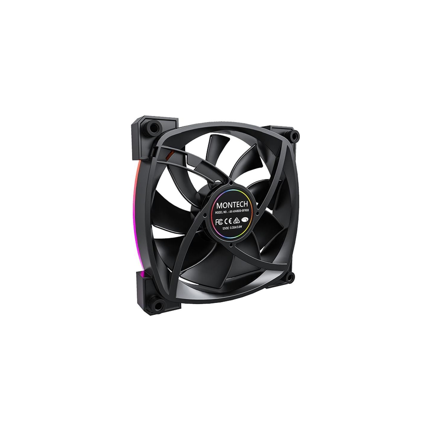 Montech CASE FAN 140MM/AX140 PWM BLACK MONTECH