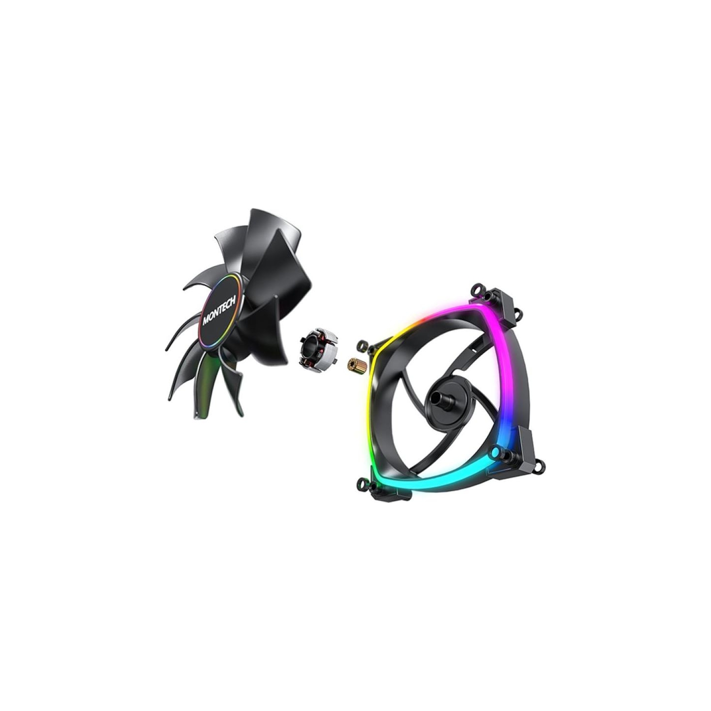Montech CASE FAN 140MM/AX140 PWM BLACK MONTECH