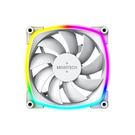 Montech CASE FAN 120MM/AX120 PWM WHITE 3 IN 1 MONTECH