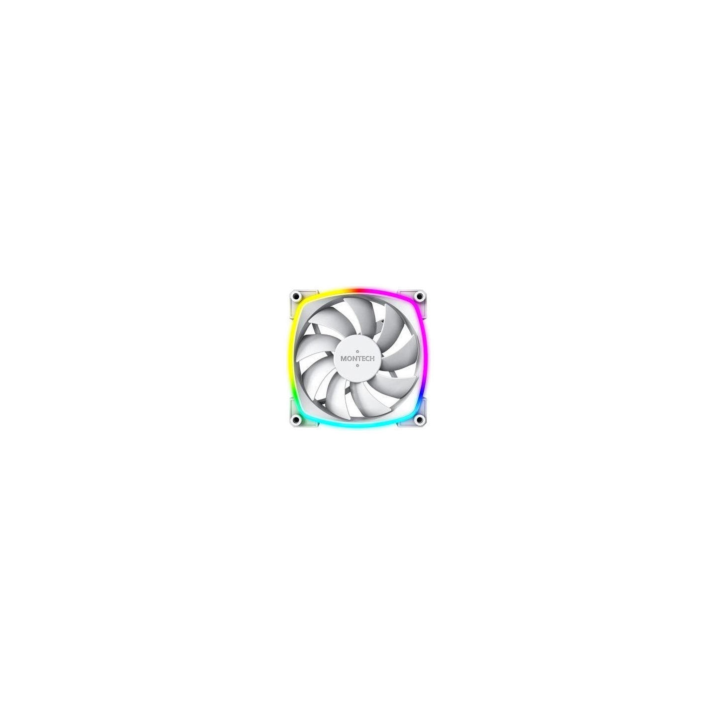 Montech CASE FAN 120MM/AX120 PWM WHITE 3 IN 1 MONTECH