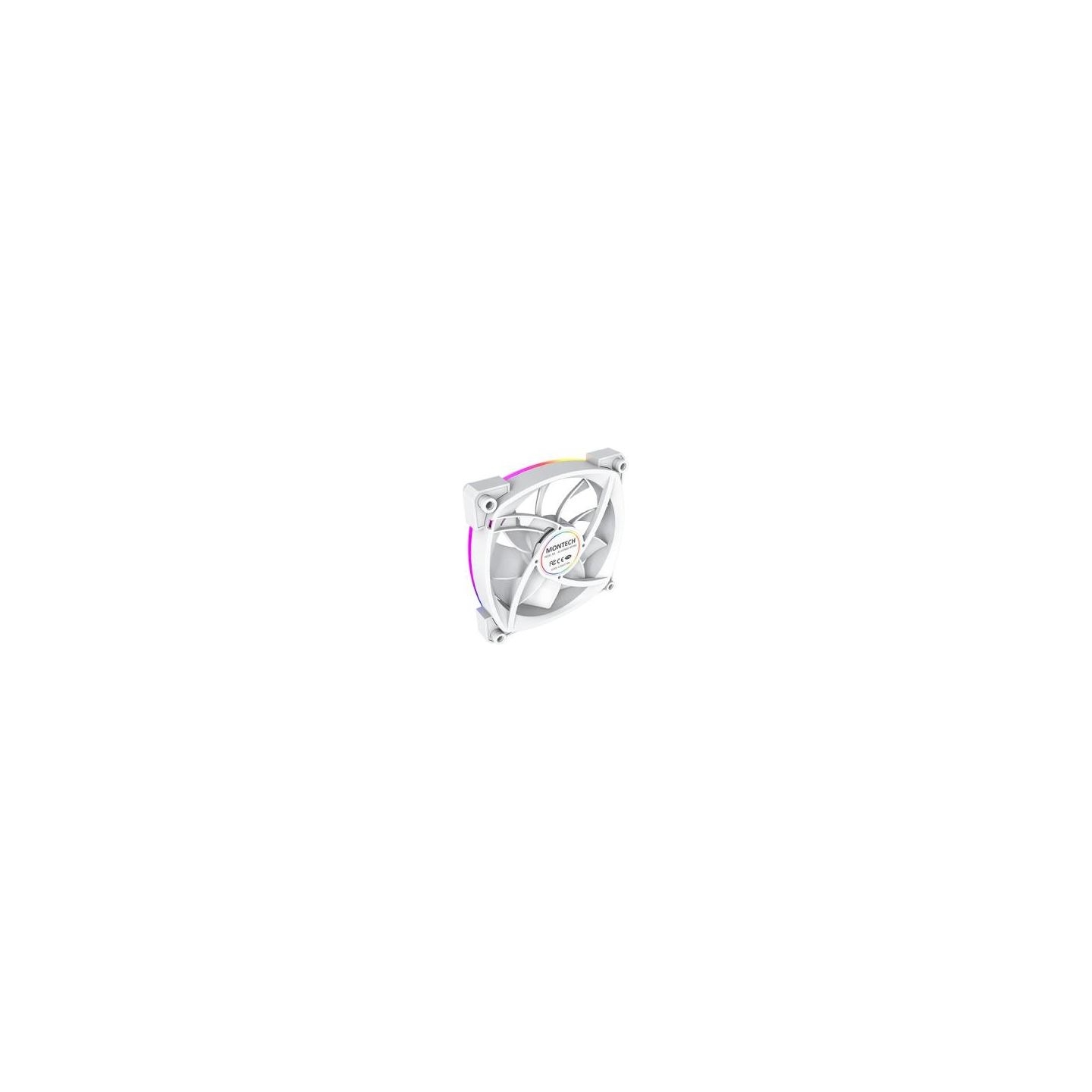 Montech CASE FAN 120MM/AX120 PWM WHITE 3 IN 1 MONTECH