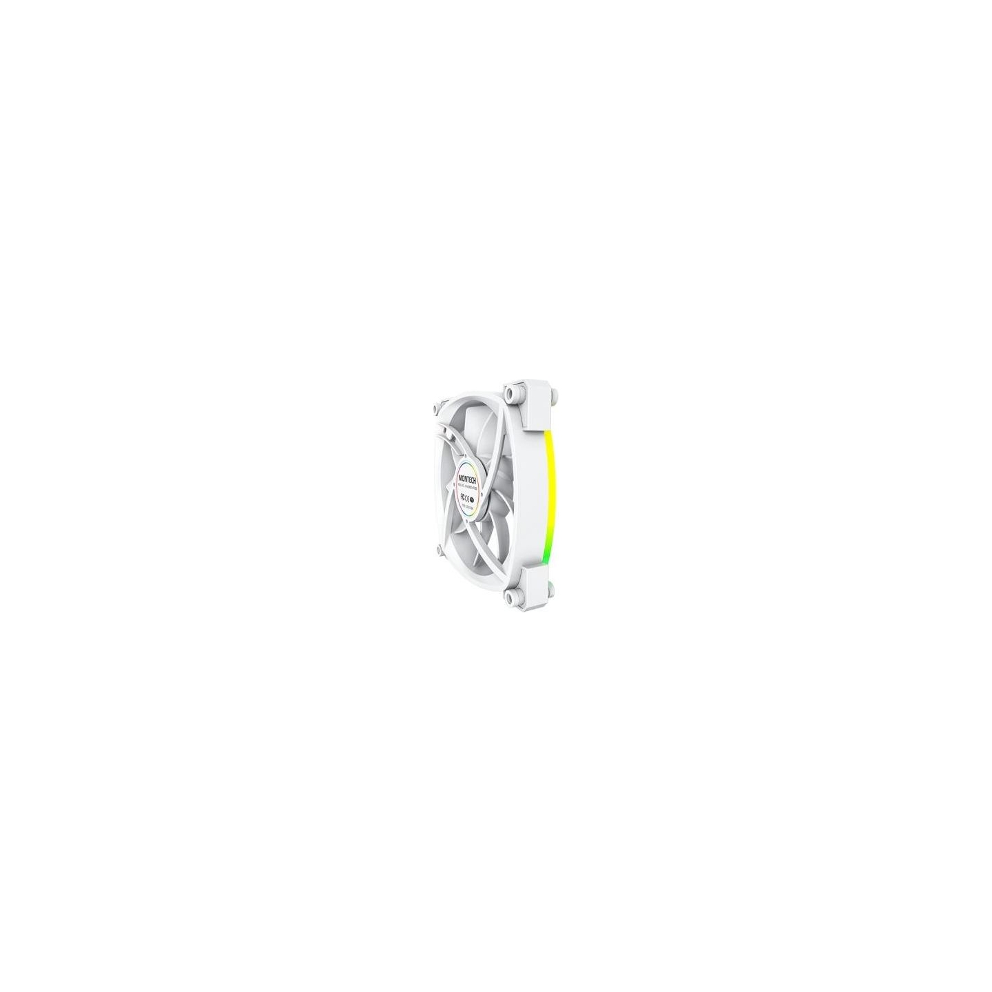 Montech CASE FAN 120MM/AX120 PWM WHITE 3 IN 1 MONTECH