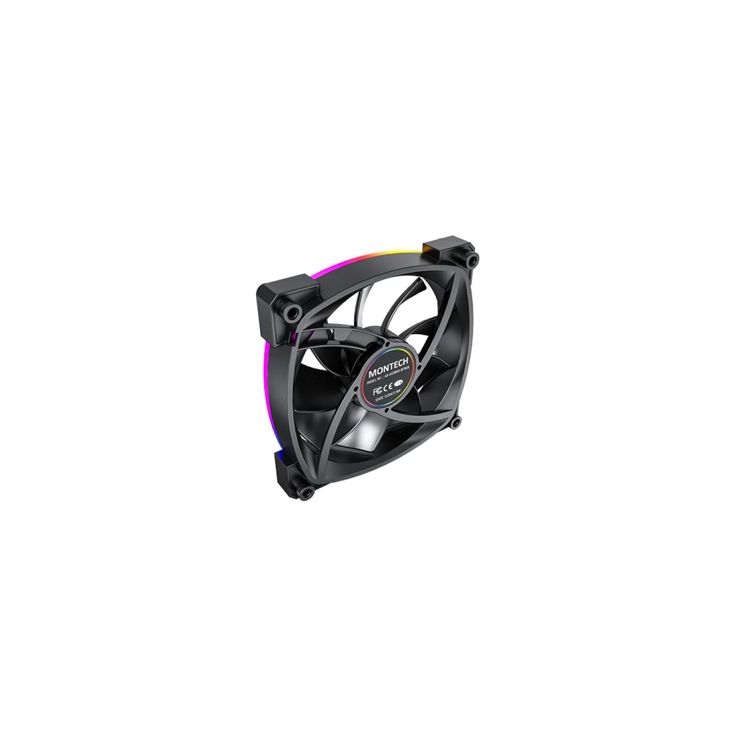 Montech CASE FAN 120MM/AX120 PWM BLACK 3 IN 1 MONTECH