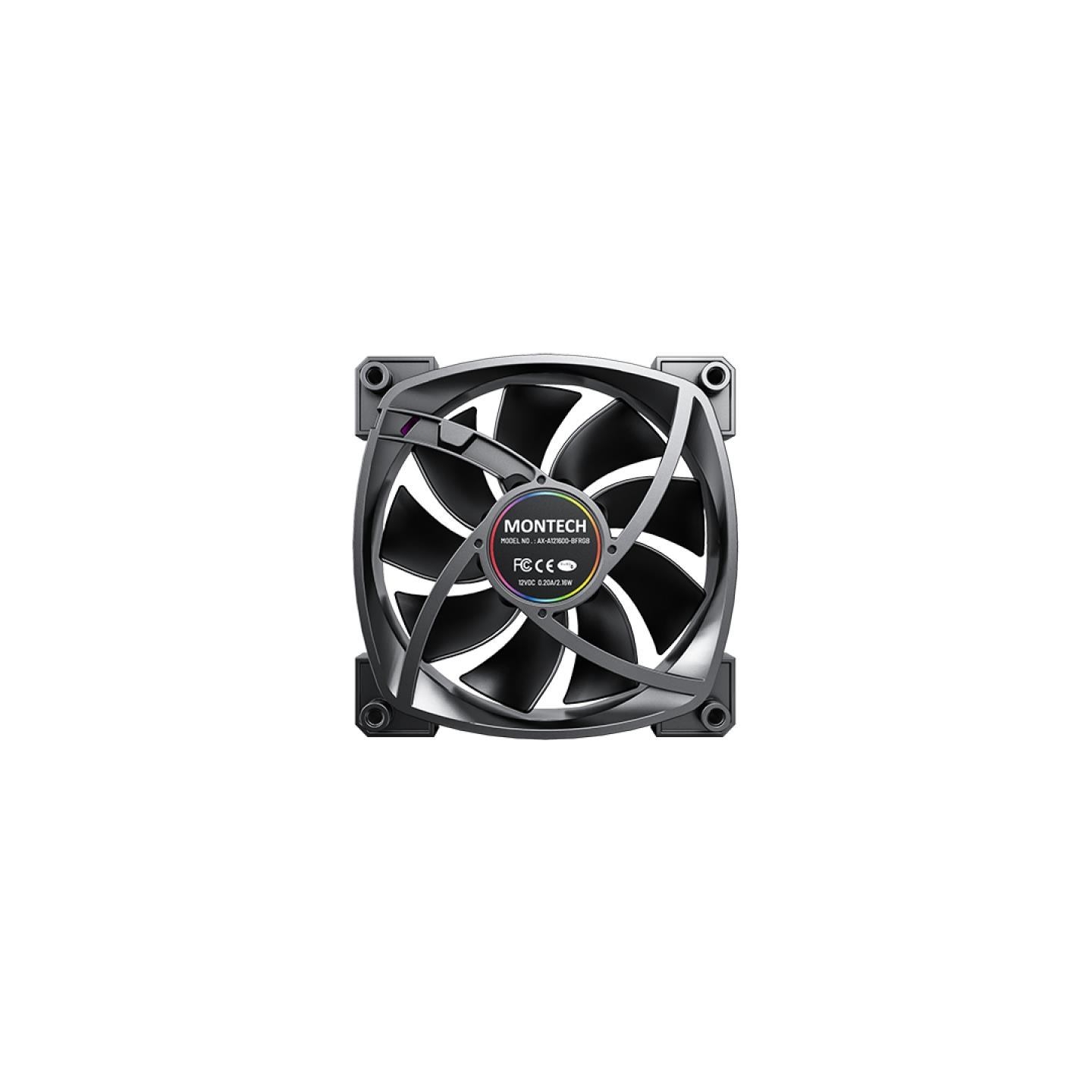 Montech CASE FAN 120MM/AX120 PWM BLACK 3 IN 1 MONTECH