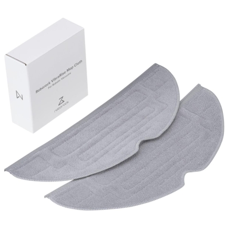 Roborock Vacuum Cleaner Accessory|ROBOROCK|Vibrarise Mop Cloth|Light Grey|For S70/S75/S75 MaxV/G10/S70 Pro Ultra/S80/S85/S70 Max