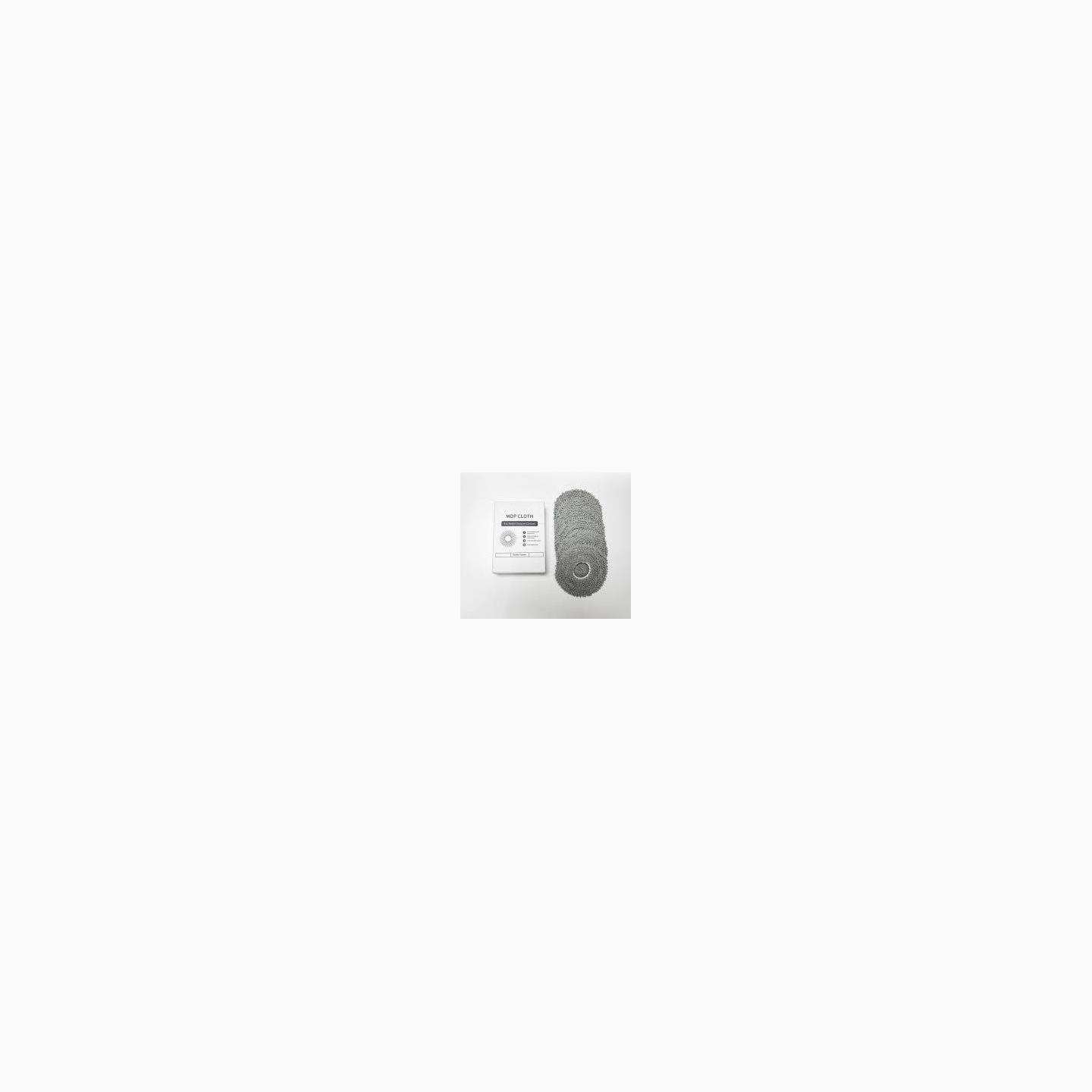 Roborock Vacuum Cleaner Accessory|ROBOROCK|Anti-bacterial Rotating Mop Cloth|For Saros 10R|8.02.0385