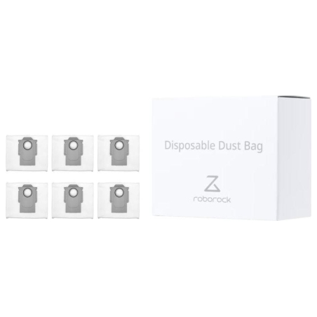 Roborock Vacuum Cleaner Accessory|ROBOROCK|Disposable Dust Bag 6pcs|White|For OC0/Q70+/Q70 Max+/OC5/Q75+/Q75 Max+/Q55+/O35/S75 M