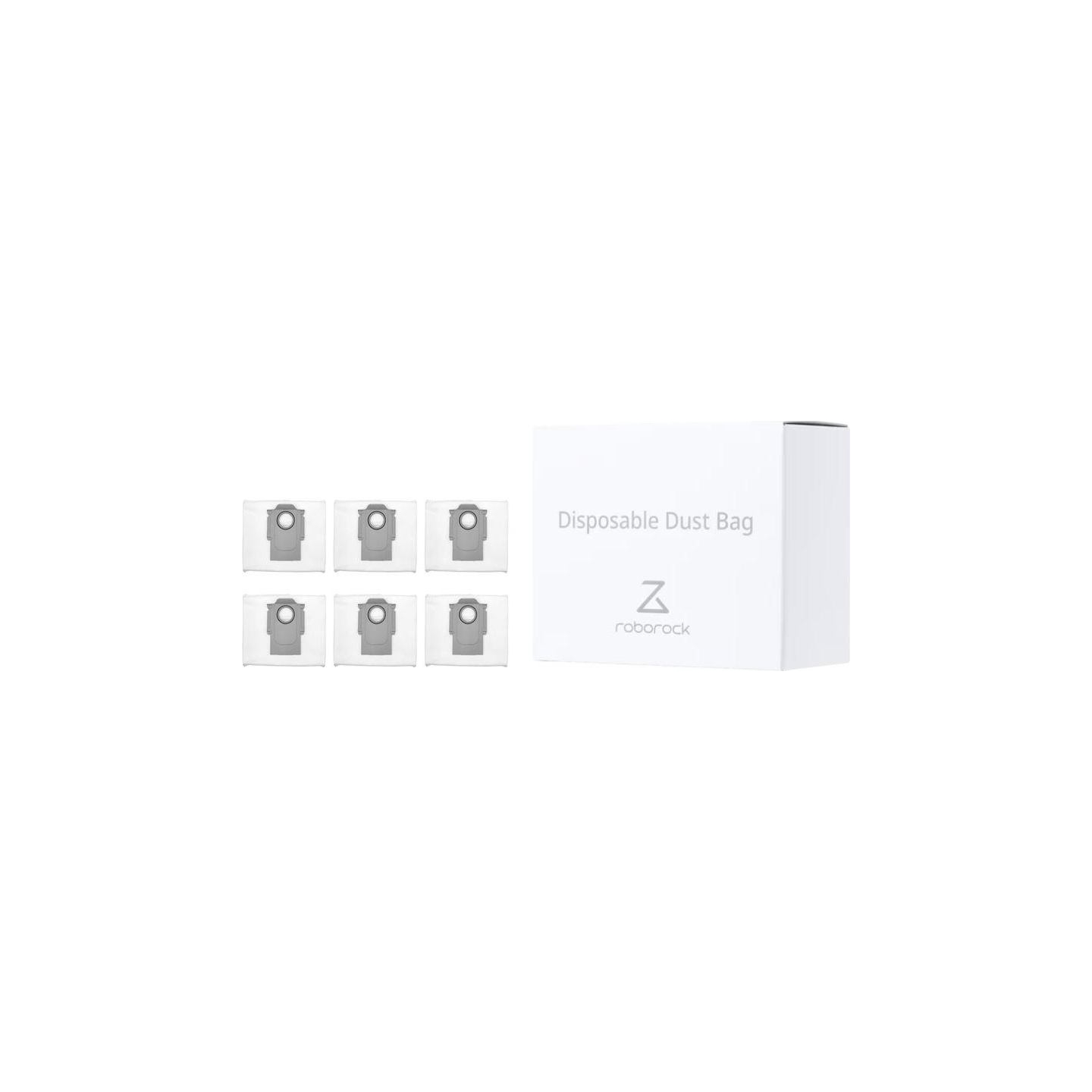 Roborock Vacuum Cleaner Accessory|ROBOROCK|Disposable Dust Bag 6pcs|White|For OC0/Q70+/Q70 Max+/OC5/Q75+/Q75 Max+/Q55+/O35/S75 M