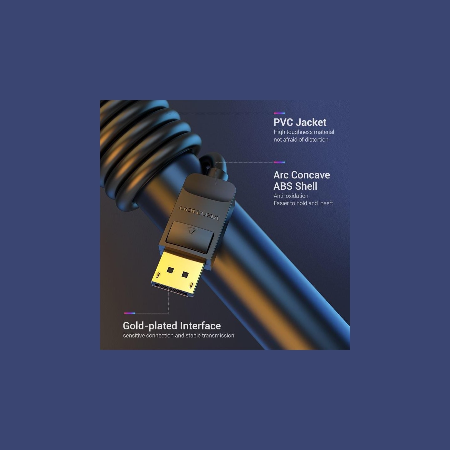 Vention CABLE DP 2M/HACBH VENTION