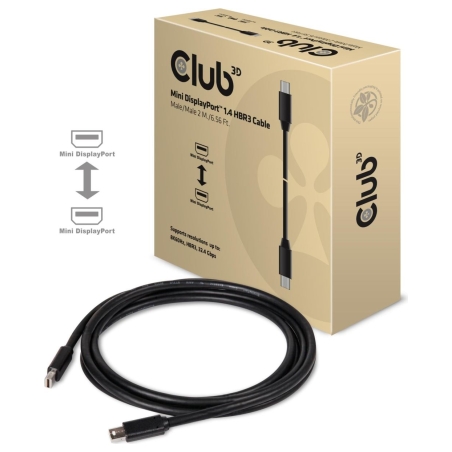 Club3D CABLE MINI DP TO MINI DP 2M/M/M CAC-1164 CLUB3D