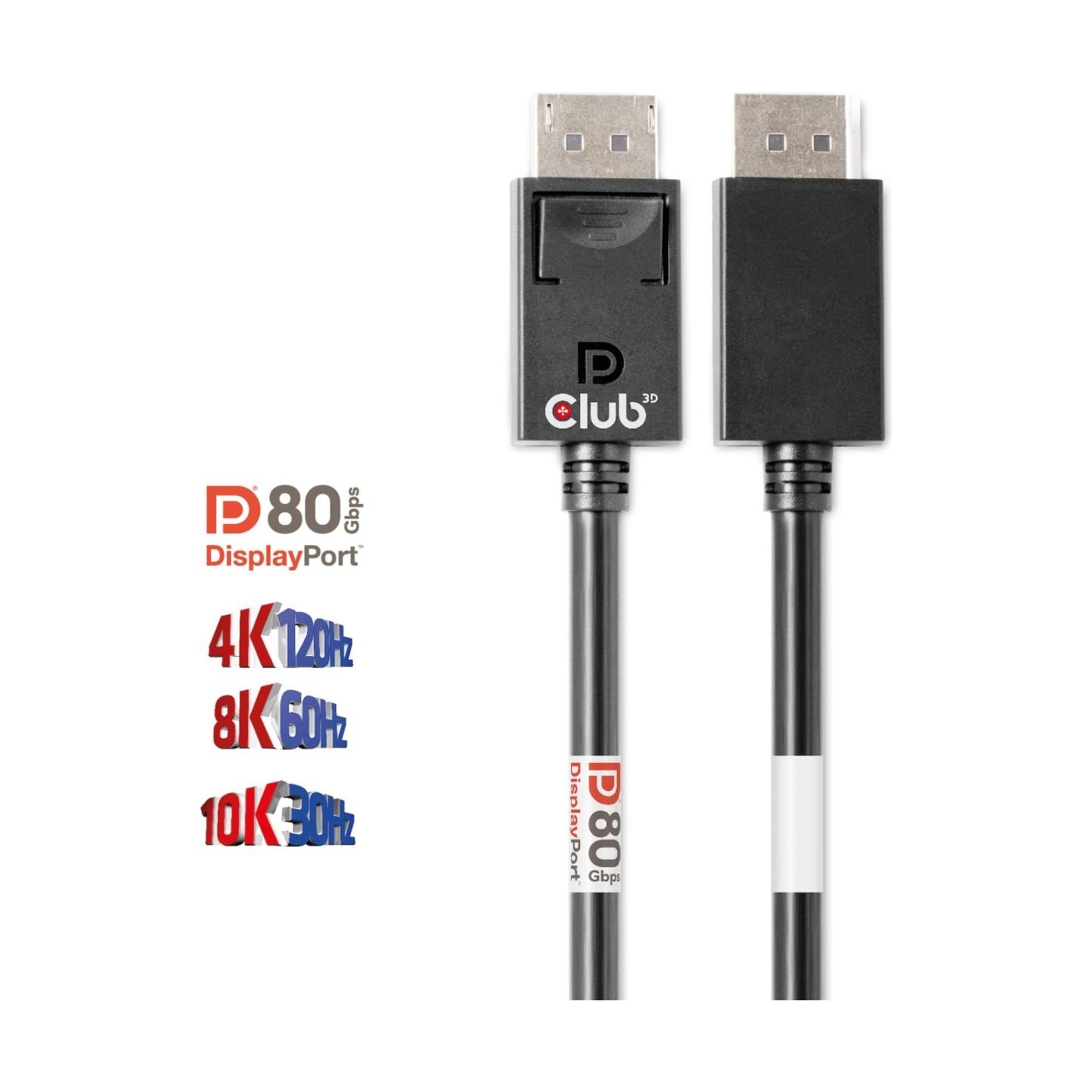Club3D CABLE DP TO DP 1.2M/M/M CAC-1091 CLUB3D