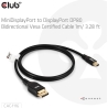 Club3D CABLE MINI DP TO DP 1M/M/M CAC-1116 CLUB3D