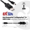 Club3D CABLE MINI DP TO DP 2M/M/M CAC-1115 CLUB3D
