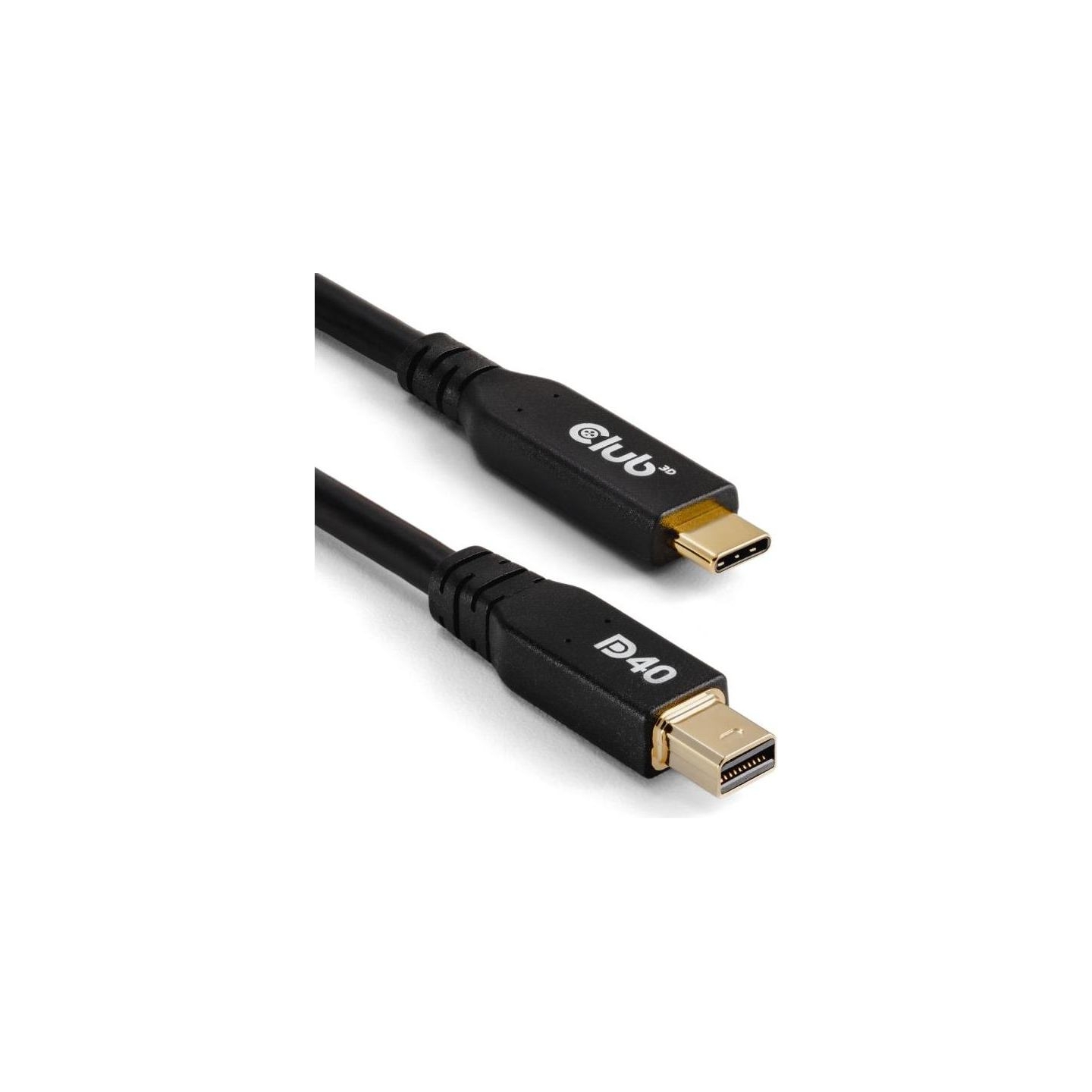 Club3D CABLE USB-C TO MINI DP 1.2M/M/M CAC-1561 CLUB3D