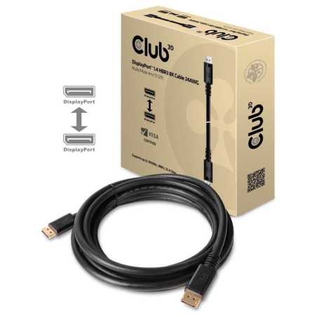 Club3D CABLE DP 4M/M/M CAC-1069B CLUB3D