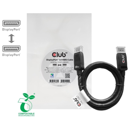 Club3D CABLE MINI DP TO DP 1M/M/M CAC-2067 CLUB3D