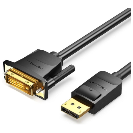 Vention CABLE DP TO DVI 1M/BLACK HAFBF VENTION