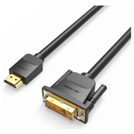 Vention CABLE HDMI TO DVI 5M/BLACK ABFBJ VENTION