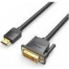 Vention CABLE HDMI TO DVI 5M/BLACK ABFBJ VENTION