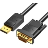 Vention CABLE DP TO VGA 2M/BLACK HBLBH VENTION