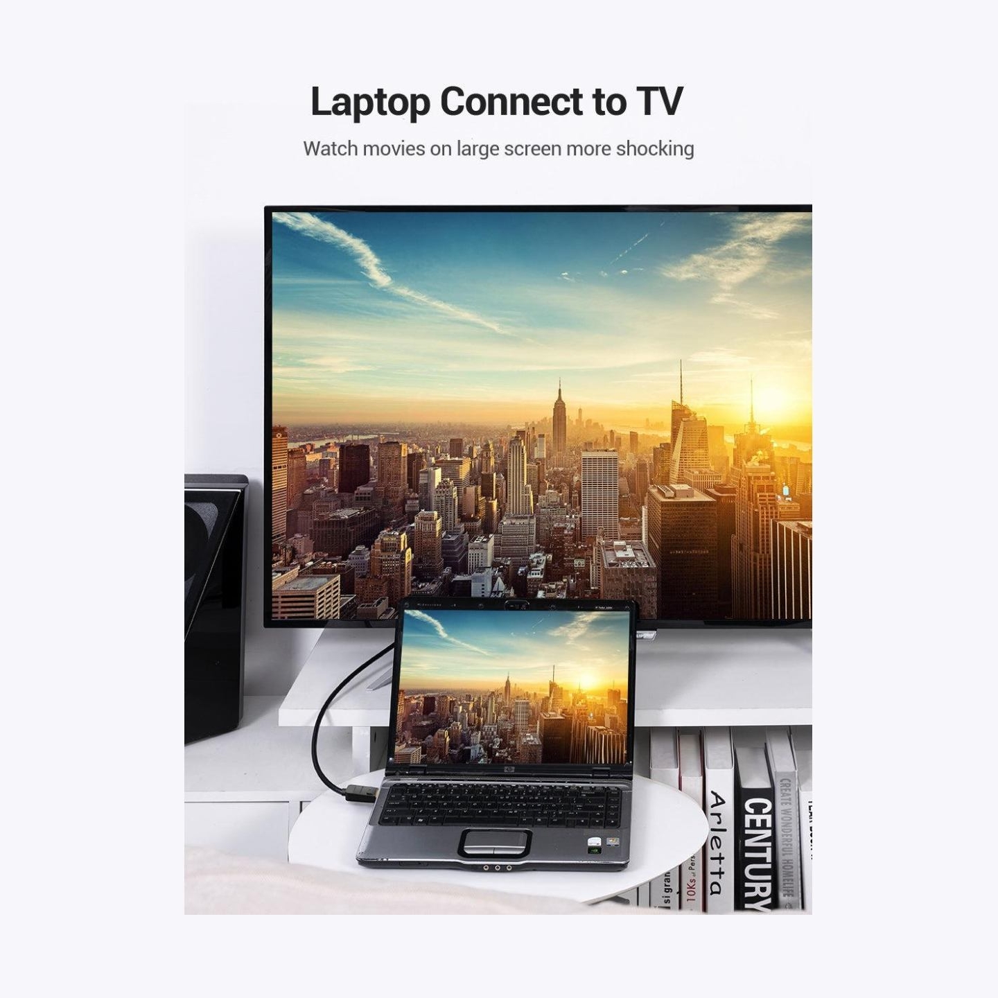 Vention CABLE DP TO VGA 2M/BLACK HBLBH VENTION