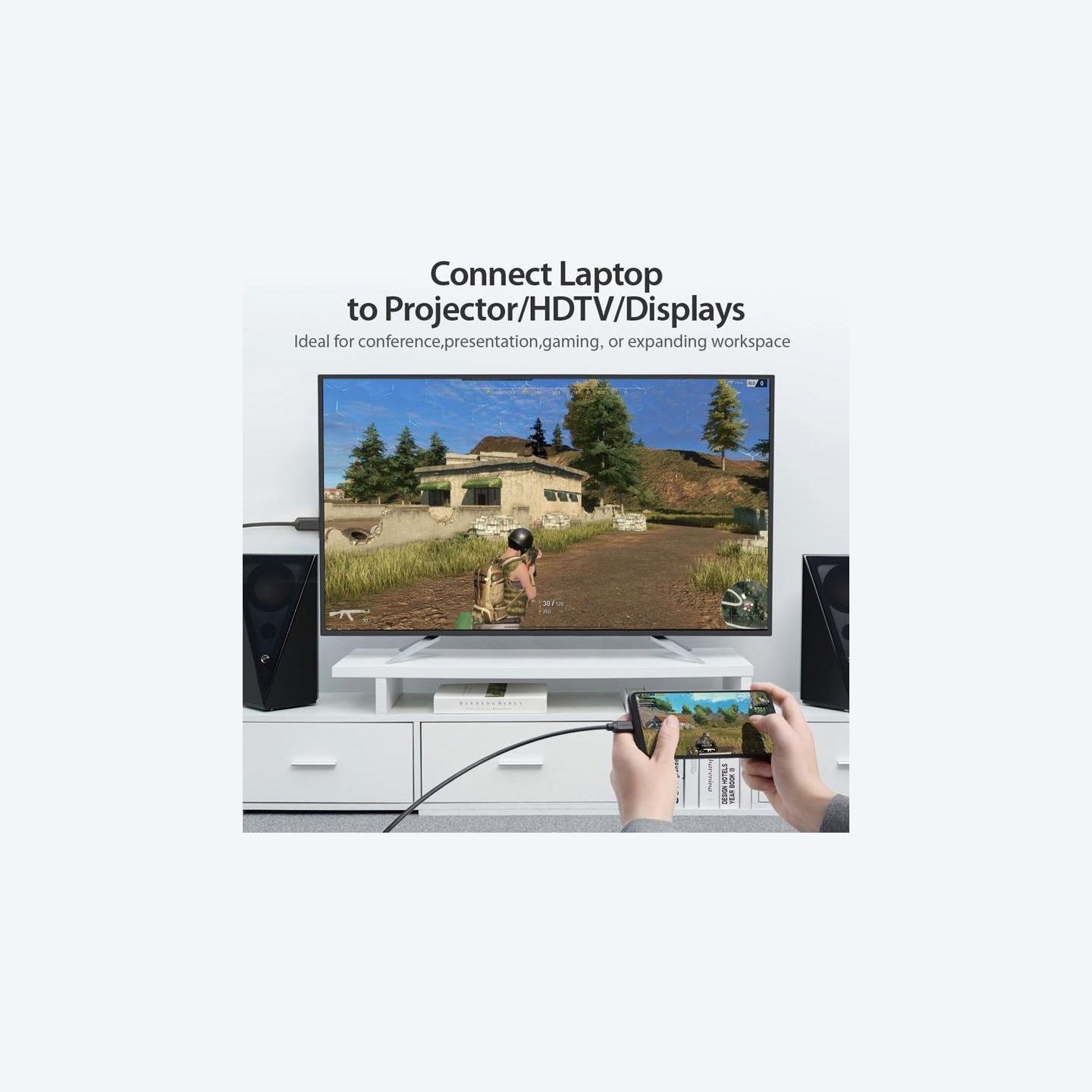 Vention CABLE HDMI TO USB-C 2M/CGUBH VENTION