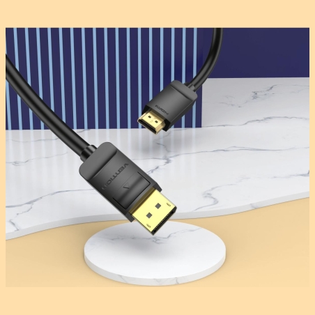 Vention CABLE DP TO HDMI 3M/HADBI VENTION