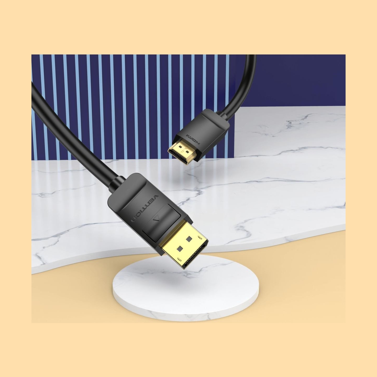 Vention CABLE DP TO HDMI 3M/HADBI VENTION