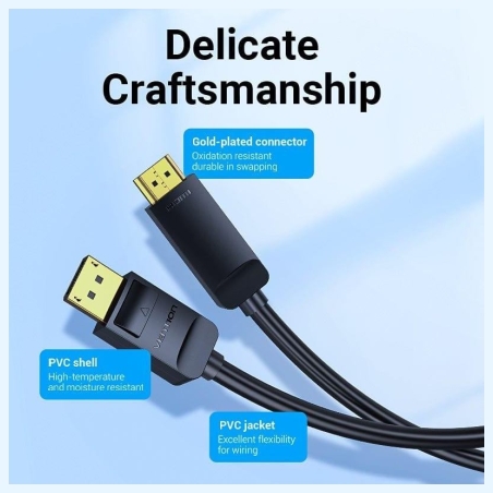 Vention CABLE DP TO HDMI 2M/HAGBH VENTION