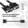 Club3D CABLE DVI-A TO VGA 3M/M/M CAC-1243 CLUB3D