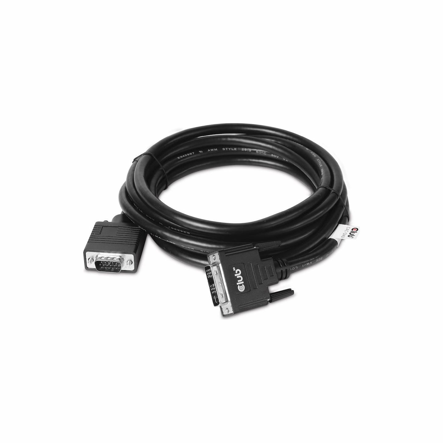 Club3D CABLE DVI-A TO VGA 3M/M/M CAC-1243 CLUB3D