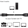 Club3D CABLE DP TO DP 2M/M/F CAC-1022 CLUB3D
