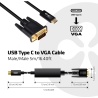Club3D CABLE USB-C TO VGA 5M/M/M CAC-1512 CLUB3D