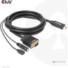 Club3D CABLE HDMI TO VGA 2M/M/M CAC-1712 CLUB3D