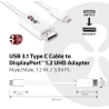 Club3D CABLE USB-C TO DP 1.2M/M/M CAC-1517 CLUB3D