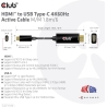 Club3D CABLE HDMI TO USB-C 1.8M/M/M CAC-1334 CLUB3D