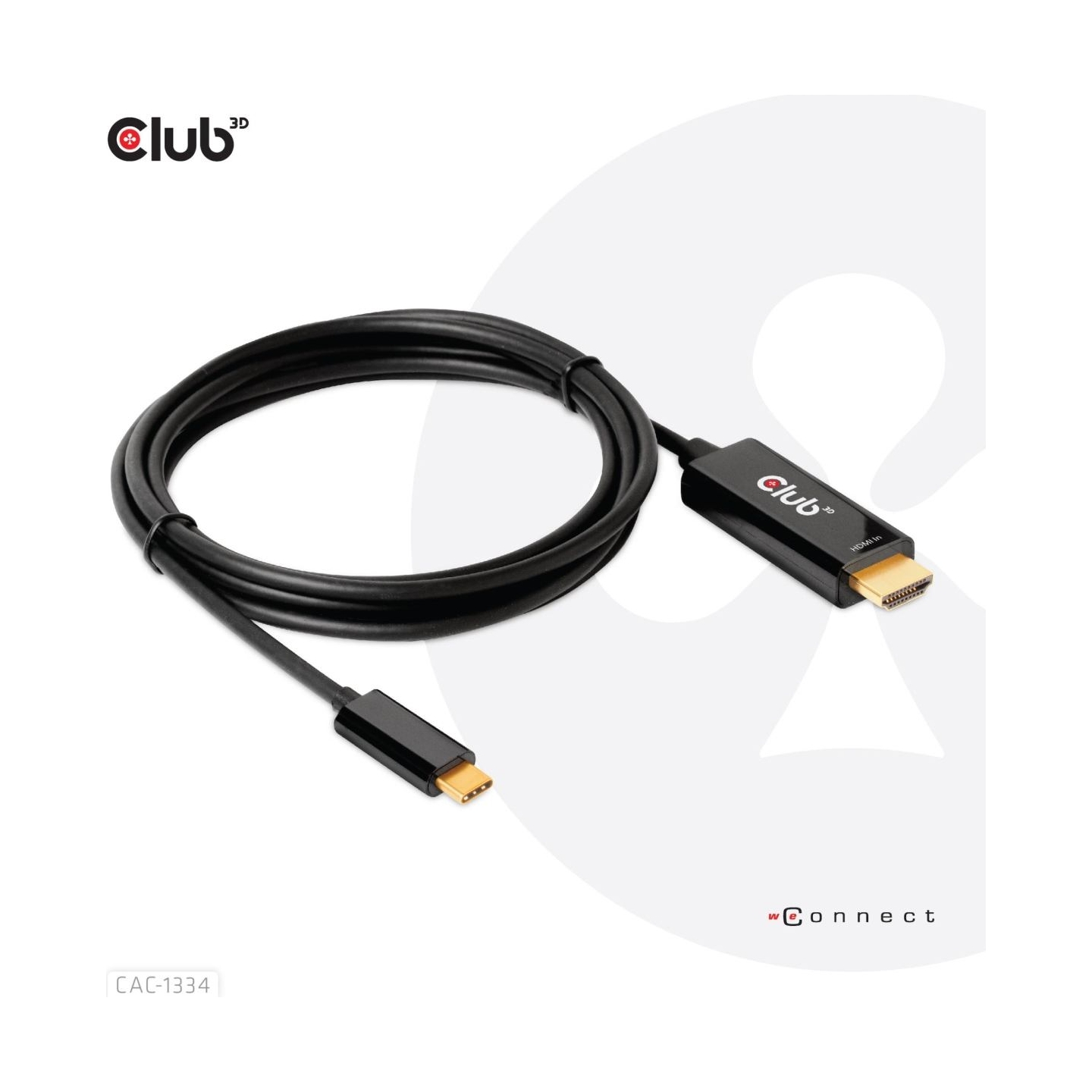 Club3D CABLE HDMI TO USB-C 1.8M/M/M CAC-1334 CLUB3D