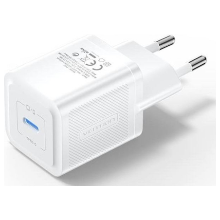 Vention MOBILE CHARGER WALL 20W USB-C/1P WHITE FEPW0-EU VENTION