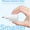 Vention MOBILE CHARGER WALL 20W USB-C/1P WHITE FEPW0-EU VENTION