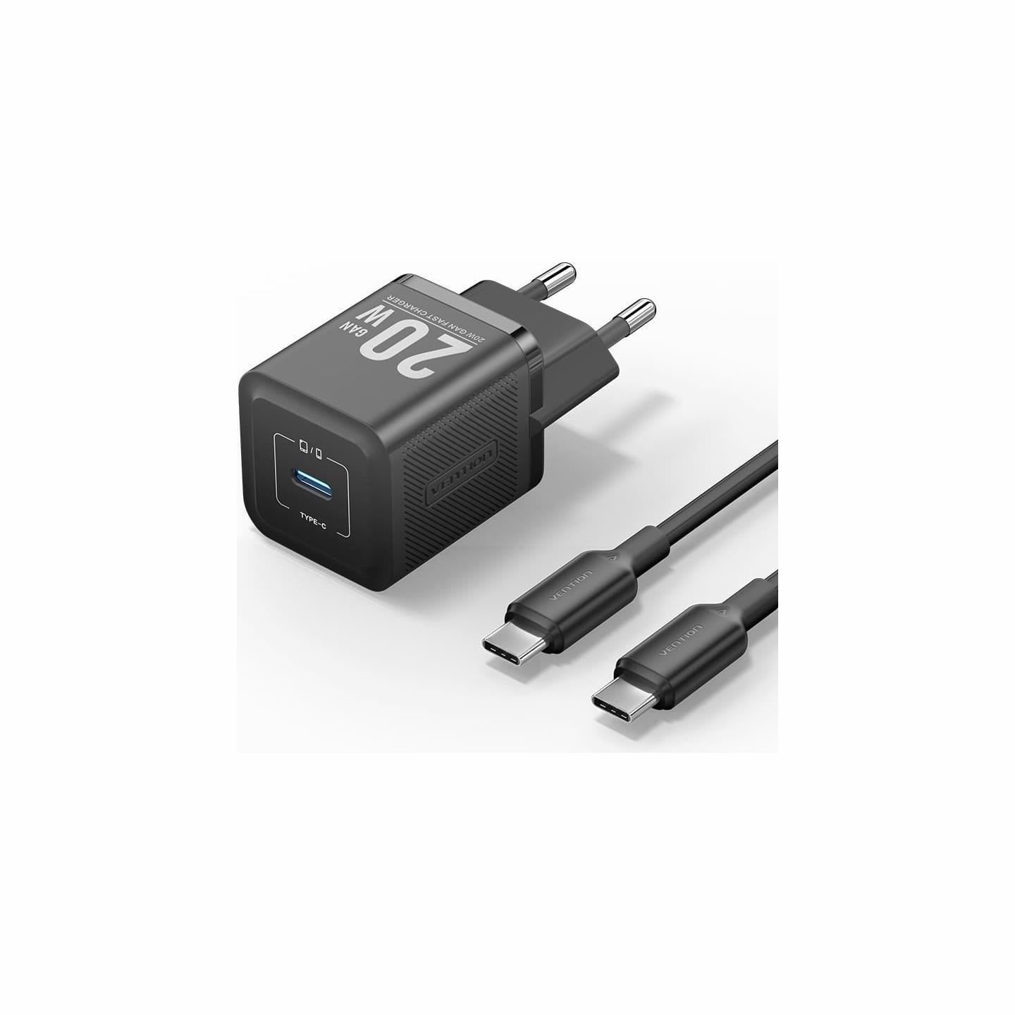 Vention MOBILE CHARGER WALL USB +CABLE/20W TZ-FEPB0-EU-01 VENTION